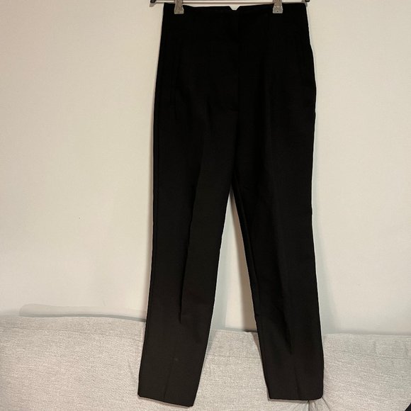 Zara High Waist Pants Black Small - Picture 5 of 10